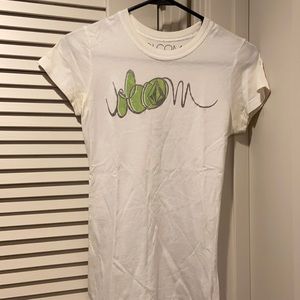 Lime Green Volcom Tee